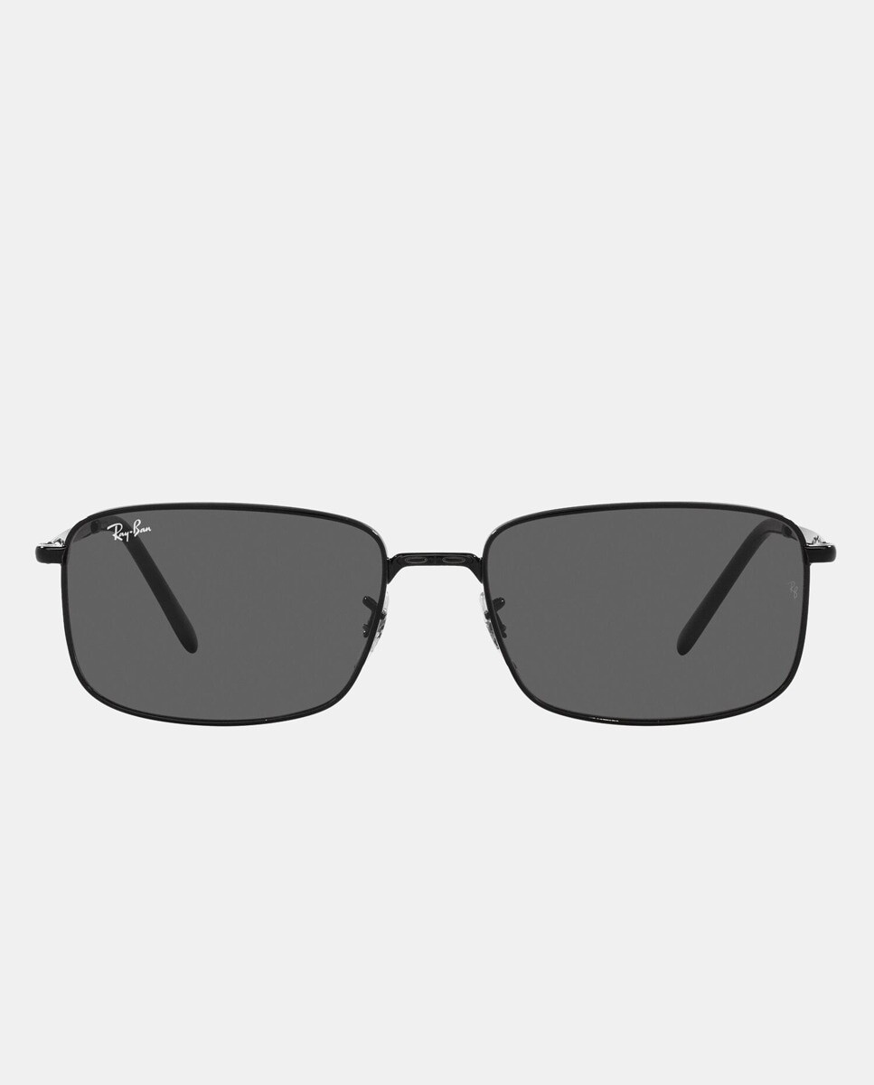 Прямоугольные черные металлические солнцезащитные очки унисекс Ray-Ban, черный
Прямоугольные черные металлические солнцезащитные очки унисекс Ray-Ban, черный