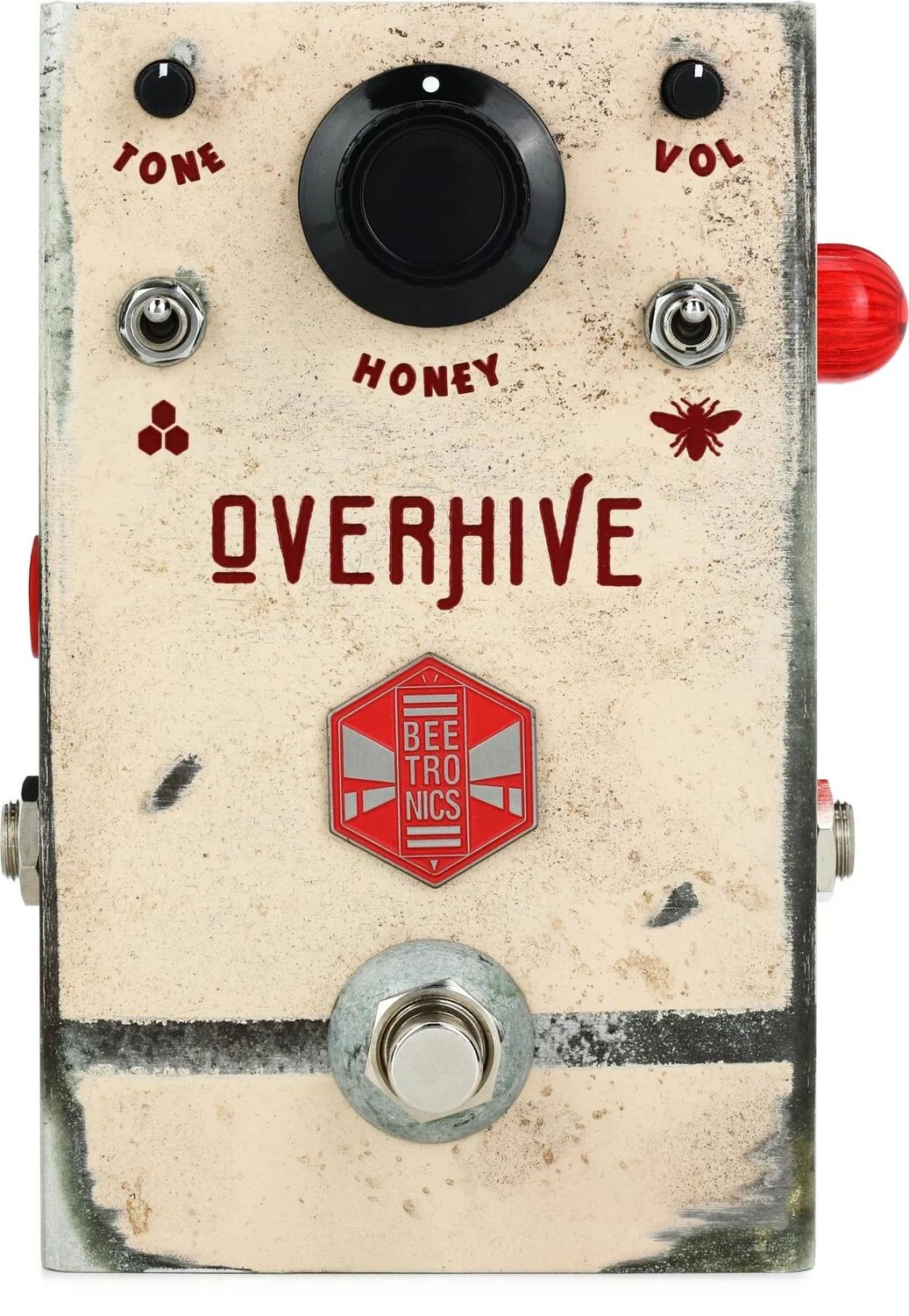 Педаль Overdrive со средним коэффициентом усиления Beetronics FX Overhive
Педаль Overdrive со средним коэффициентом усиления Beetronics FX Overhive