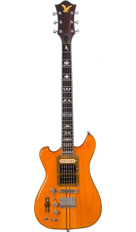 Электрогитара Eastwood Walnut Middle Maple Walnut Top Back Body C Shape Neck 6-String Electric Wolf Guitar - Lefty
Электрогитара Eastwood Walnut Middle Maple Walnut Top Back Body C Shape Neck 6-String Electric Wolf Guitar - Lefty