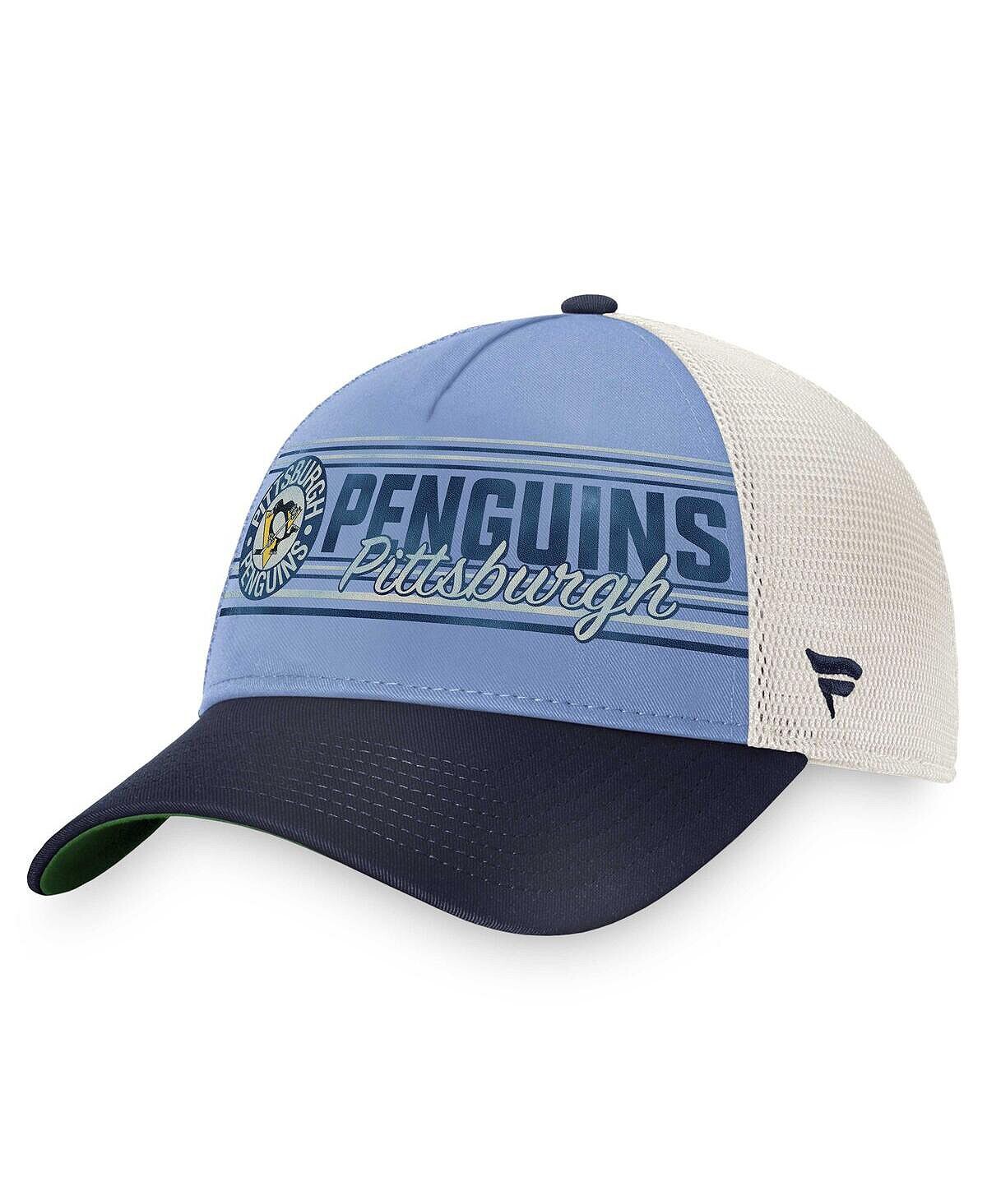 Мужская фирменная синяя, темно-синяя кепка Pittsburgh Penguins True Classic Retro Trucker Snapback Fanatics
Мужская фирменная синяя, темно-синяя кепка Pittsburgh Penguins True Classic Retro Trucker Snapback Fanatics
