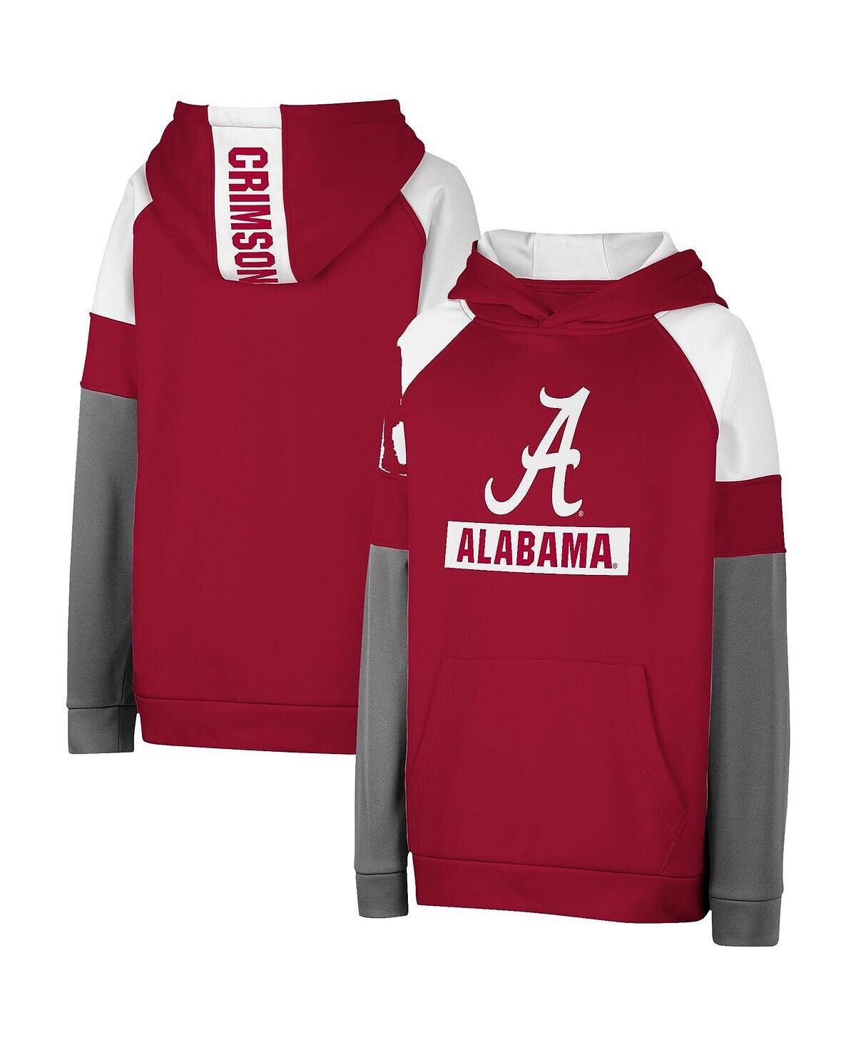Пуловер реглан с цветными блоками Big Boys Crimson Alabama Crimson Tide, толстовка с капюшоном Colosseum
Пуловер реглан с цветными блоками Big Boys Crimson Alabama Crimson Tide, толстовка с капюшоном Colosseum