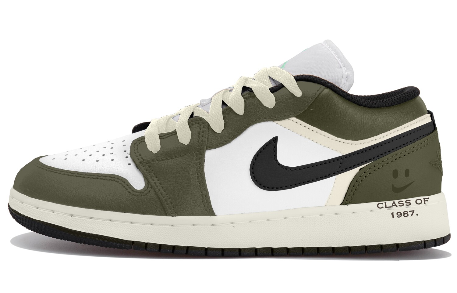 Кроссовки Air Jordan 1 Vintage Basketball Shoes Men Low-top Cloud White/Core Black/Green Spark, черный/зеленый
Кроссовки Air Jordan 1 Vintage Basketball Shoes Men Low-top Cloud White/Core Black/Green Spark, черный/зеленый
