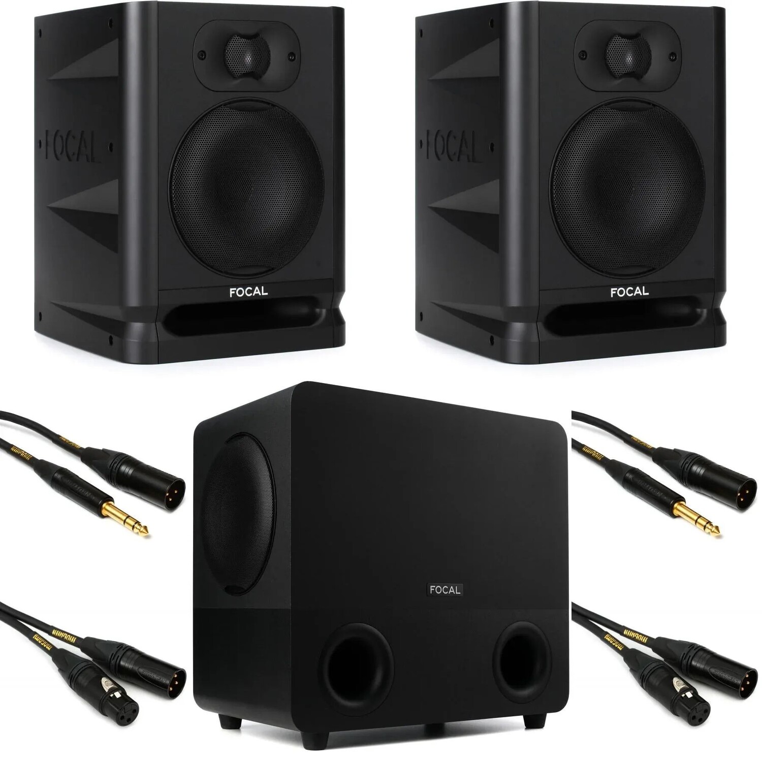 Focal Alpha 50 Evo 5-дюймовый активный студийный монитор (пара) с 8-дюймовым студийным сабвуфером и кабелями
Focal Alpha 50 Evo 5-дюймовый активный студийный монитор (пара) с 8-дюймовым студийным сабвуфером и кабелями