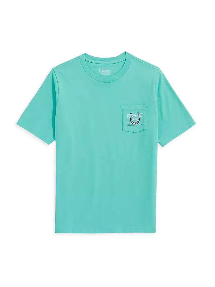 Футболка Little Boy's Kentucky Derby с рисунком Vineyard Vines, цвет antigua green
Футболка Little Boy's Kentucky Derby с рисунком Vineyard Vines, цвет antigua green