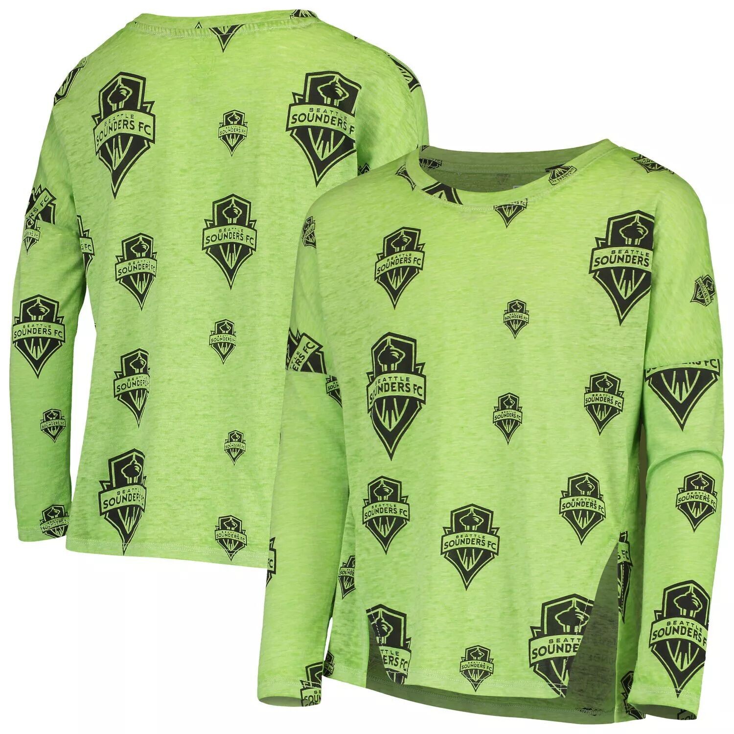 Футболка с длинными рукавами для девочек и молодежи Rave Green Seattle Sounders FC Back in Action Outerstuff
Футболка с длинными рукавами для девочек и молодежи Rave Green Seattle Sounders FC Back in Action Outerstuff
