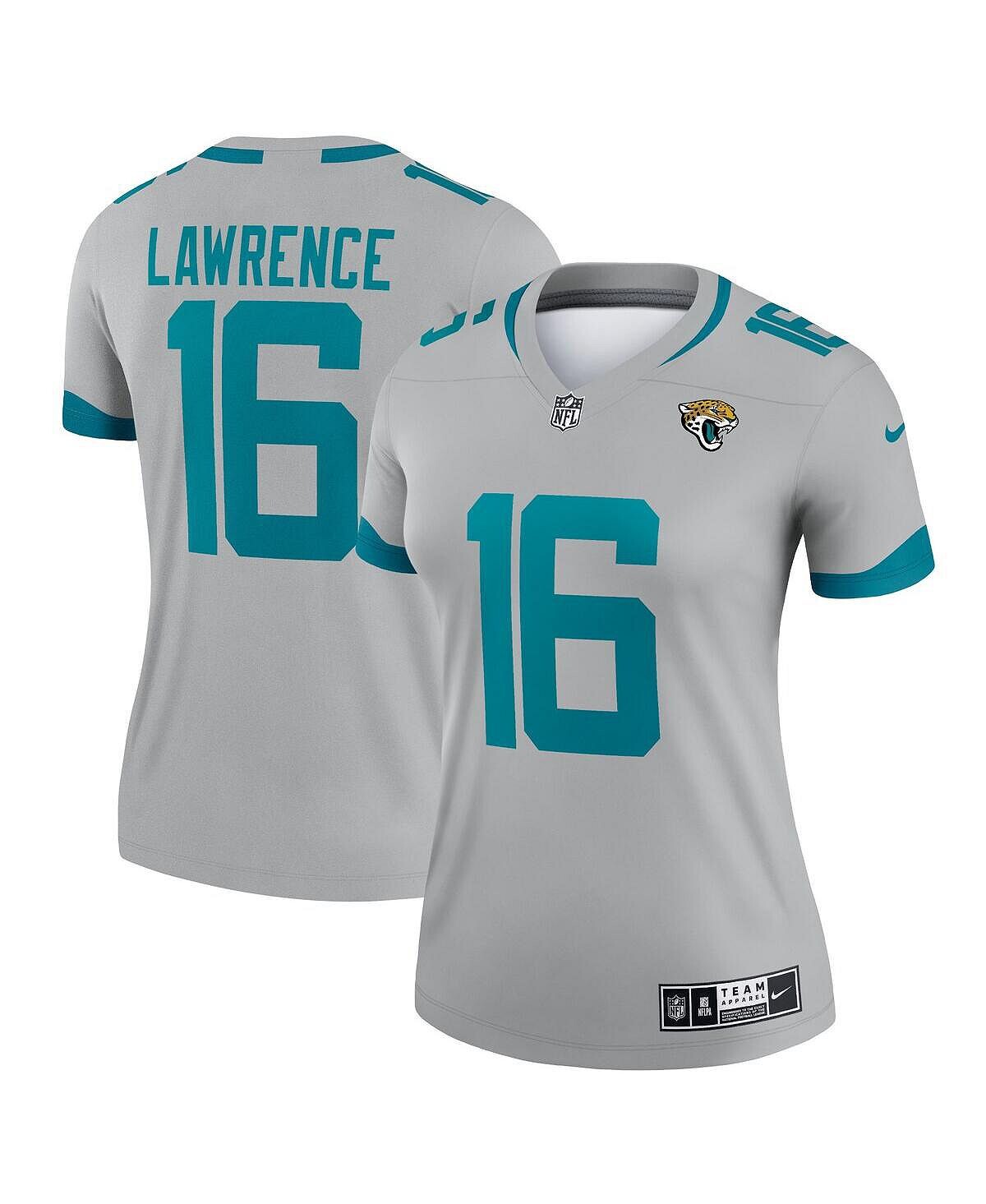 Женская майка Trevor Lawrence Silver Jacksonville Jaguars Inverted Legend Nike, серебро
Женская майка Trevor Lawrence Silver Jacksonville Jaguars Inverted Legend Nike, серебро
