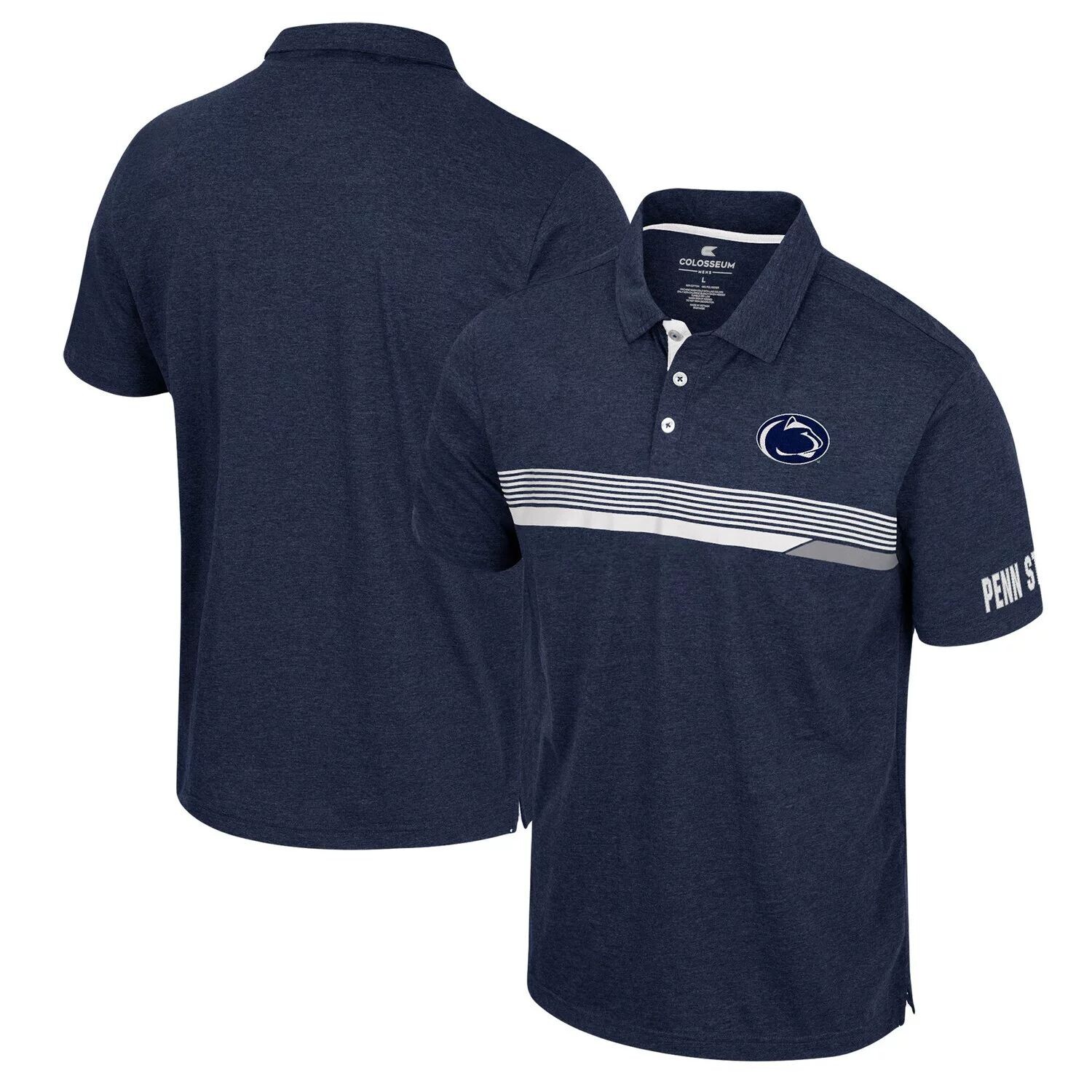 Мужская рубашка-поло темно-синего цвета Penn State Nittany Lions No Issueo Colosseum, Синий
Мужская рубашка-поло темно-синего цвета Penn State Nittany Lions No Issueo Colosseum, Синий