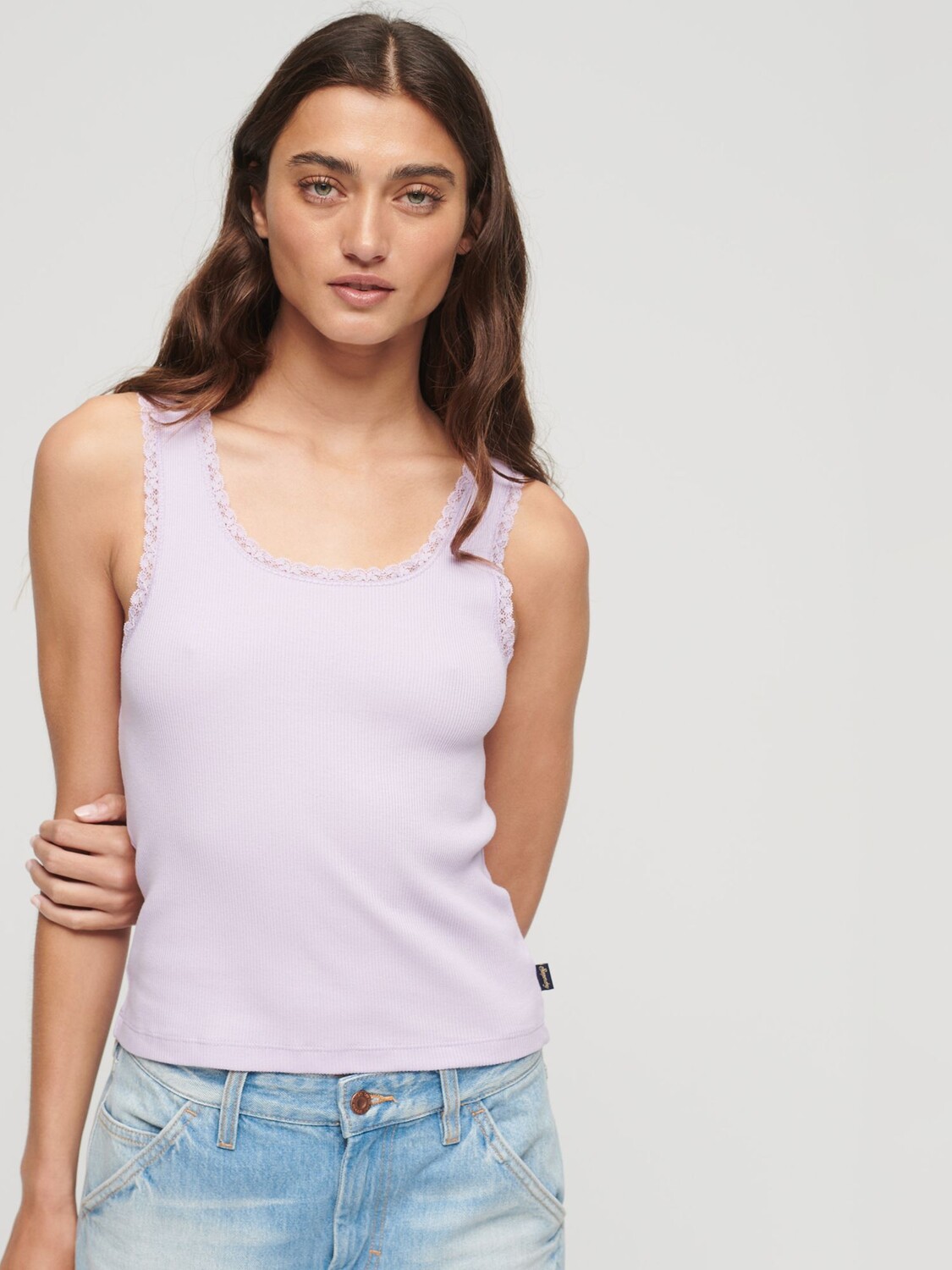 Винтажный жилет из органического хлопка с кружевной отделкой Superdry, пальма фиолетовый
Винтажный жилет из органического хлопка с кружевной отделкой Superdry, пальма фиолетовый