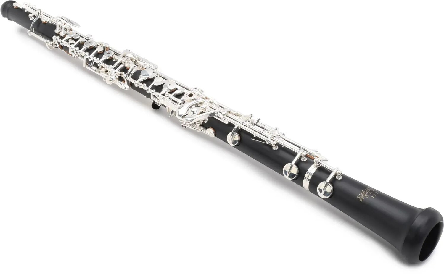Гобой Selmer 120B Intermediate — корпус из резонита и полная клавишная система консерватории
Гобой Selmer 120B Intermediate — корпус из резонита и полная клавишная система консерватории