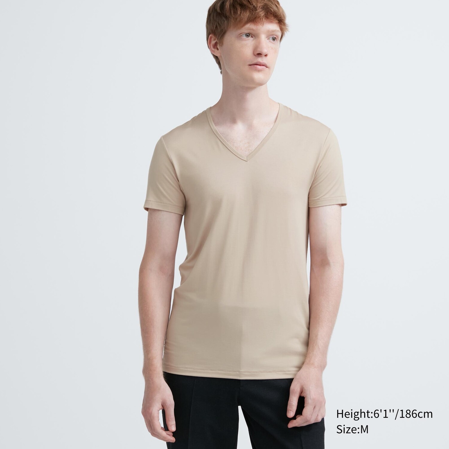 Тепловая футболка HEATTECH с V-образным вырезом и короткими рукавами Uniqlo, бежевый
Тепловая футболка HEATTECH с V-образным вырезом и короткими рукавами Uniqlo, бежевый