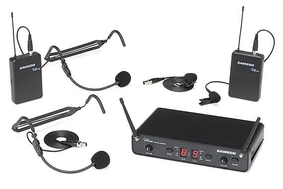 Беспроводная система Samson Concert 288 Dual-Channel UHF Wireless Lavalier Mic Presentation System - I Band (518-566 MHz)
Беспроводная система Samson Concert 288 Dual-Channel UHF Wireless Lavalier Mic Presentation System - I Band (518-566 MHz)