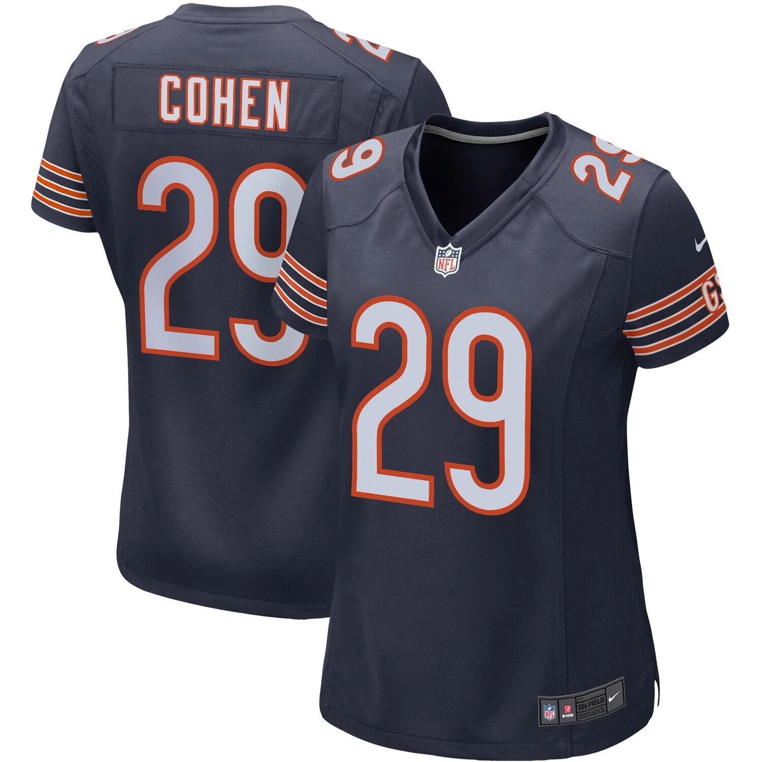Женское джерси Nike Tarik Cohen темно-синего цвета Chicago Bears Game Player Nike, Синий
Женское джерси Nike Tarik Cohen темно-синего цвета Chicago Bears Game Player Nike, Синий