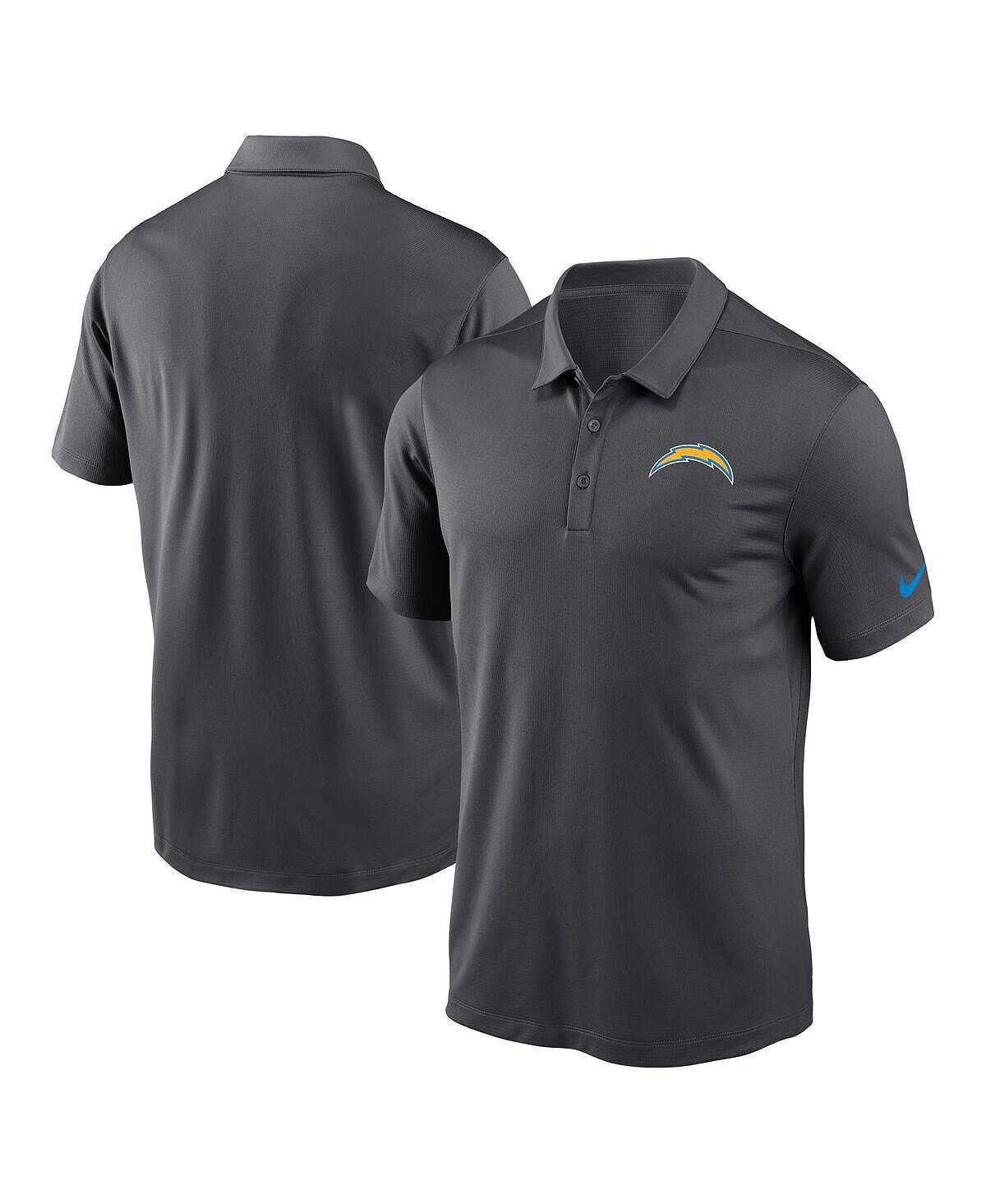Мужская антрацитовая рубашка-поло с логотипом команды Los Angeles Chargers Franchise Team Nike
Мужская антрацитовая рубашка-поло с логотипом команды Los Angeles Chargers Franchise Team Nike
