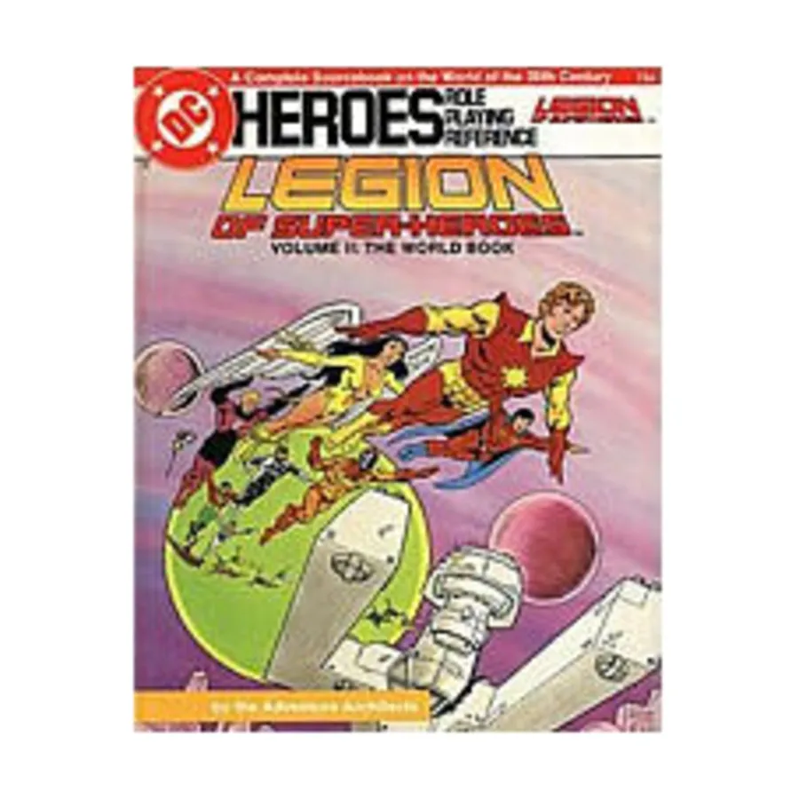 Legion of Super-Heroes #2 - The World Book, DC Heroes - Core & Sourcebooks (Mayfair Games), мягкая обложка
Legion of Super-Heroes #2 - The World Book, DC Heroes - Core & Sourcebooks (Mayfair Games), мягкая обложка