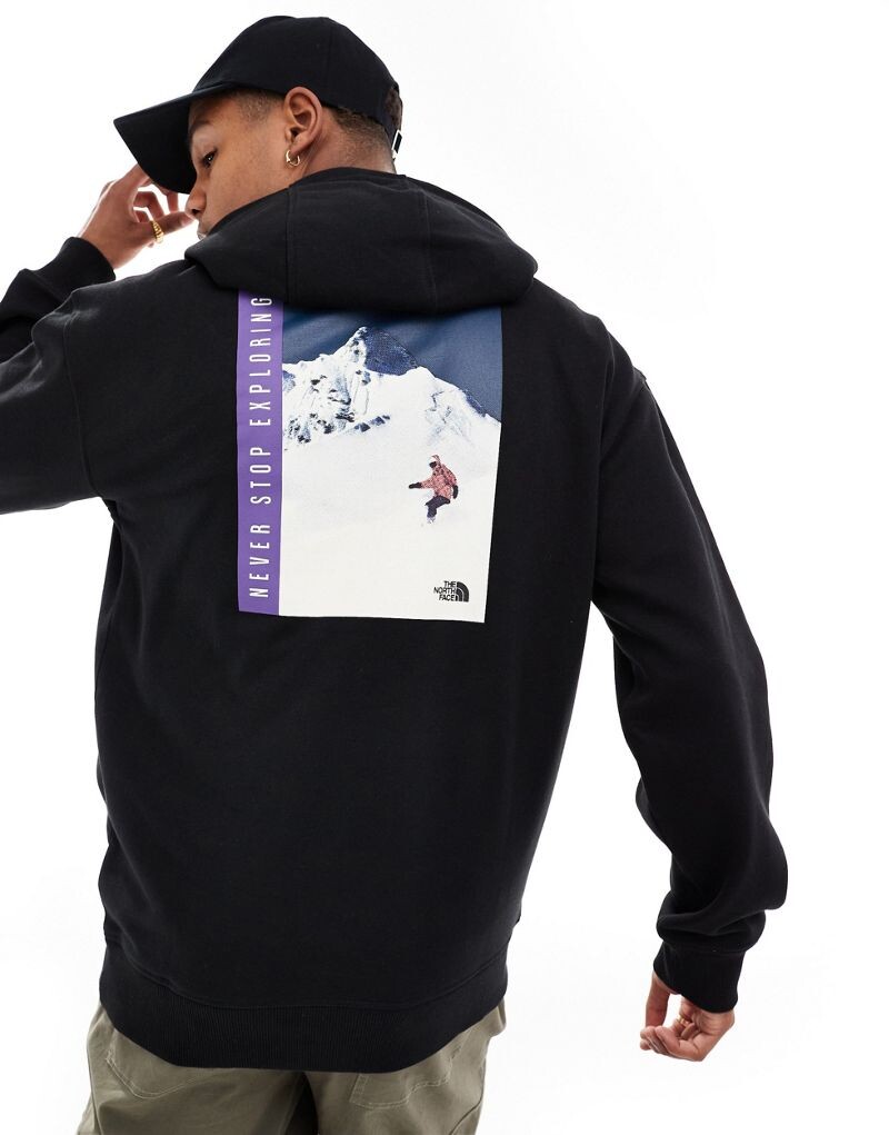 The North Face — черная толстовка с принтом в стиле сноуборд на спине — только на ASOS
The North Face — черная толстовка с принтом в стиле сноуборд на спине — только на ASOS
