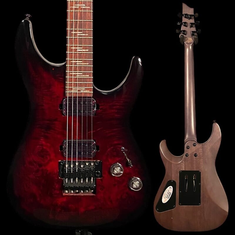 Электрогитара Schecter Omen Elite-6 FR Electric Guitar - Black Cherry Burst
Электрогитара Schecter Omen Elite-6 FR Electric Guitar - Black Cherry Burst