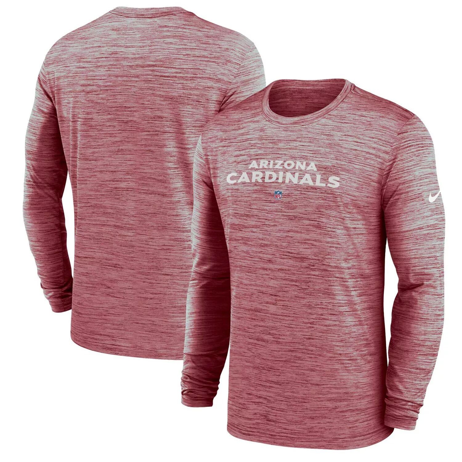 Мужская футболка с длинным рукавом Cardinal Arizona Cardinals Sideline Team Velocity Performance Nike
Мужская футболка с длинным рукавом Cardinal Arizona Cardinals Sideline Team Velocity Performance Nike