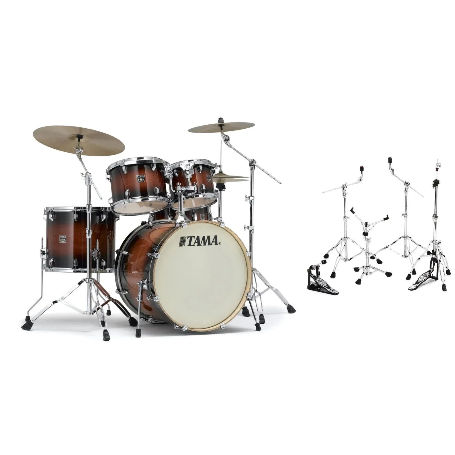 Tama Superstar Classic CL52KS Набор из 5 предметов с малым барабаном и комплектом из 5 предметов Iron Cobra 600 — лак Mahogany Burst
Tama Superstar Classic CL52KS Набор из 5 предметов с малым барабаном и комплектом из 5 предметов Iron Cobra 600 — лак Mahogany Burst