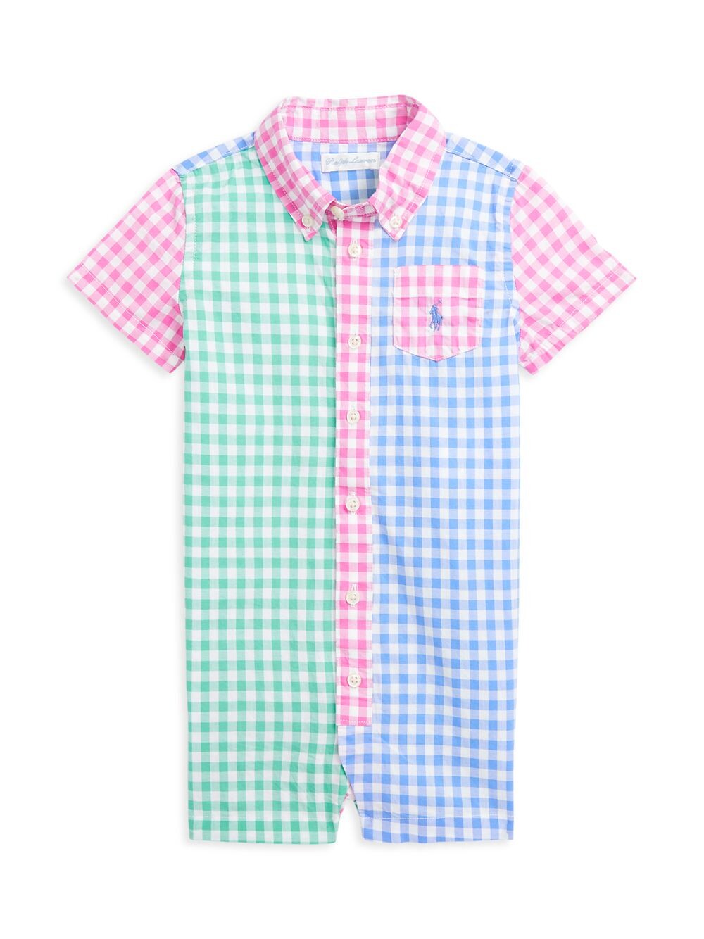 Комбинезон поло с принтом в мелкую клетку для мальчика для мальчика Polo Ralph Lauren
Комбинезон поло с принтом в мелкую клетку для мальчика для мальчика Polo Ralph Lauren