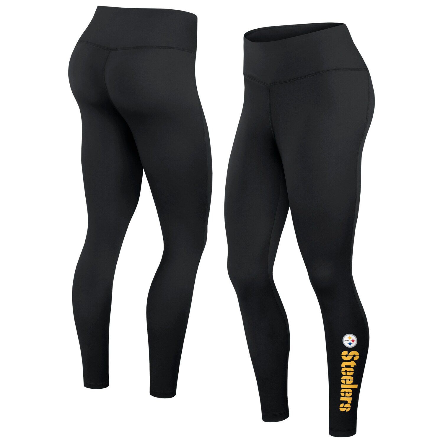 Черные женские многослойные леггинсы с надписью Fanatics Pittsburgh Steelers Fanatics
Черные женские многослойные леггинсы с надписью Fanatics Pittsburgh Steelers Fanatics
