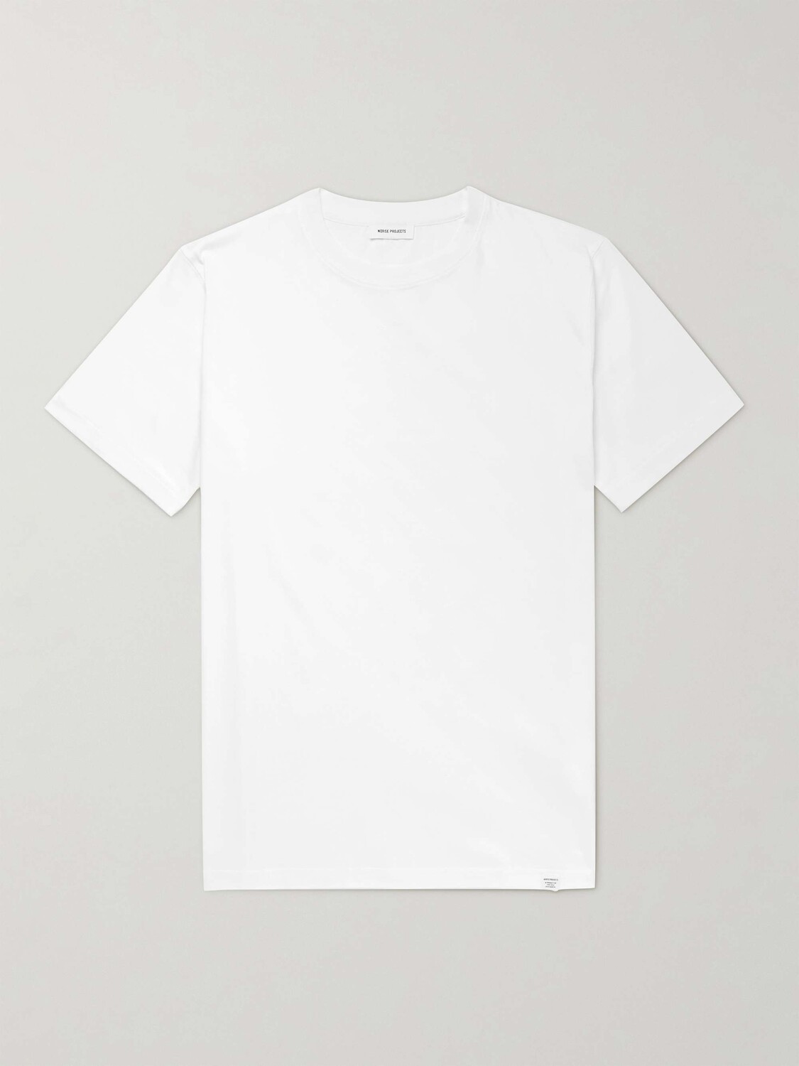 Футболка Niels Slim-Fit из органического хлопкового джерси NORSE PROJECTS, белый
Футболка Niels Slim-Fit из органического хлопкового джерси NORSE PROJECTS, белый