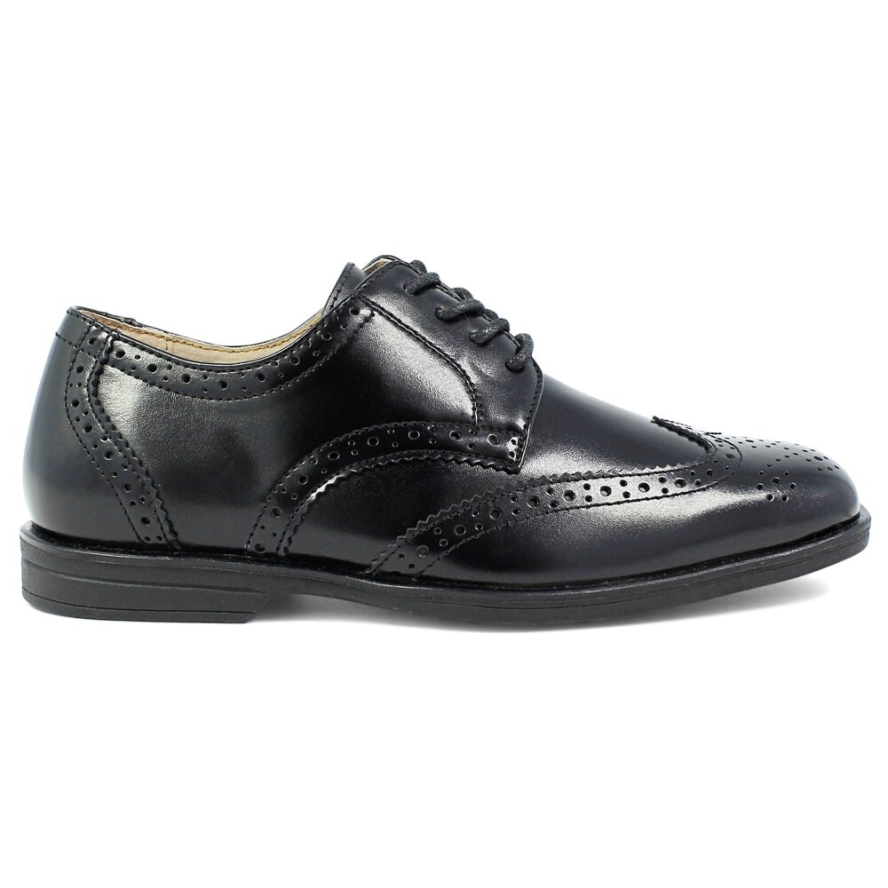 Kids' Reveal Jr Wing Tip Oxford для малышей/маленьких/больших детей Florsheim, черный
Kids' Reveal Jr Wing Tip Oxford для малышей/маленьких/больших детей Florsheim, черный