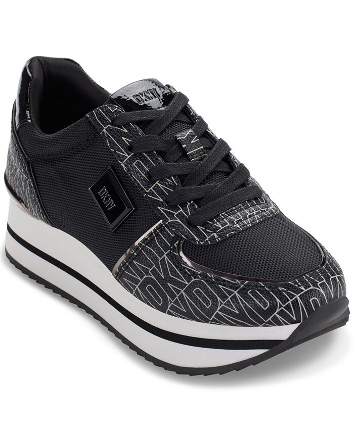 Женские кроссовки Davie на танкетке со шнуровкой DKNY, цвет Black/ Pebble Combo
Женские кроссовки Davie на танкетке со шнуровкой DKNY, цвет Black/ Pebble Combo