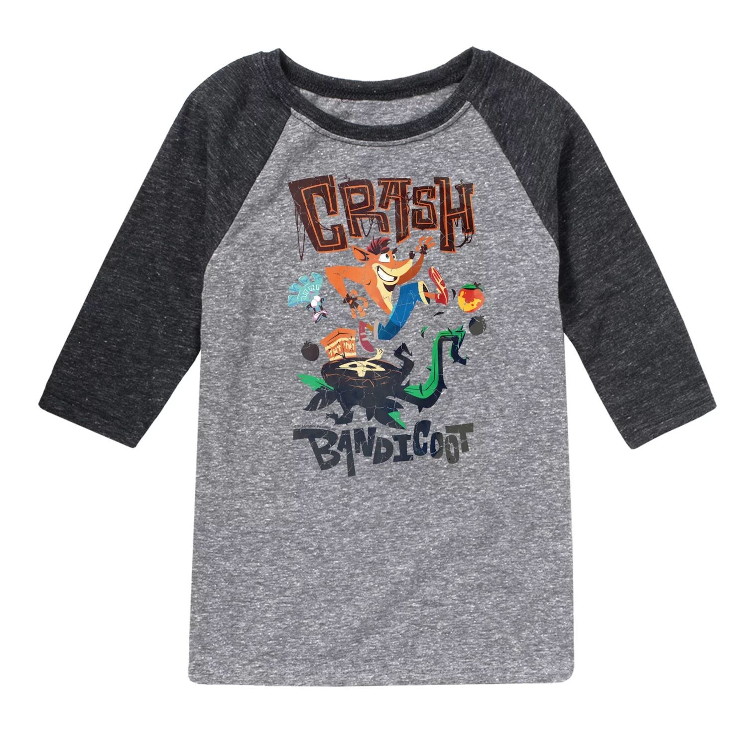 Футболка Crash Bandicoot с рисунком реглан для мальчиков 8–20 лет Licensed Character, серый/черный
Футболка Crash Bandicoot с рисунком реглан для мальчиков 8–20 лет Licensed Character, серый/черный