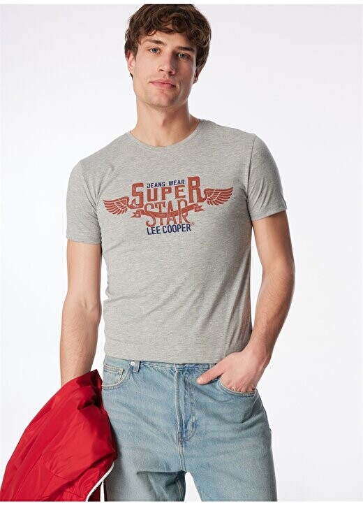 Мужская футболка Crew Neck Grey Melange 232 LCM 242046 SERTIW GREY MELANGE Lee Cooper, серый
Мужская футболка Crew Neck Grey Melange 232 LCM 242046 SERTIW GREY MELANGE Lee Cooper, серый