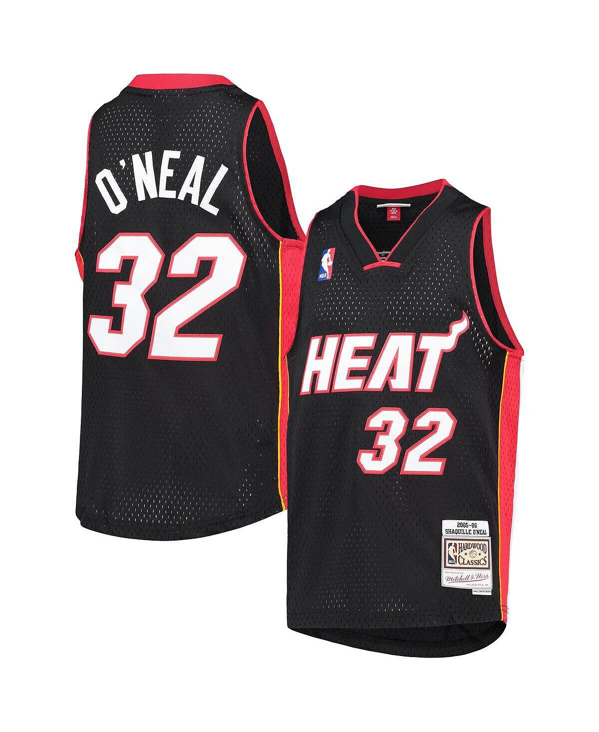 Черная майка Big Boys Shaquille O'Neal Miami Heat 2005-06 Hardwood Classics Swingman Mitchell & Ness
Черная майка Big Boys Shaquille O'Neal Miami Heat 2005-06 Hardwood Classics Swingman Mitchell & Ness