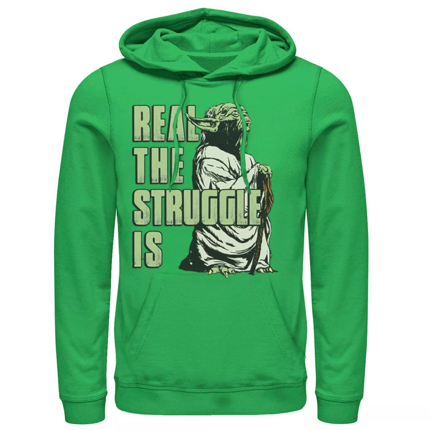 Мужская толстовка с капюшоном Star Wars Yoda Real The Struggle Is Licensed Character
Мужская толстовка с капюшоном Star Wars Yoda Real The Struggle Is Licensed Character
