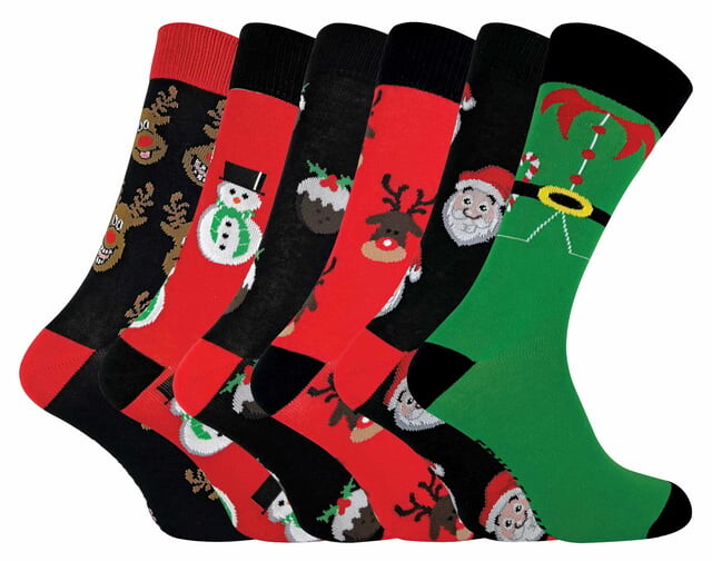 Набор из 6 рождественских носков Festive Foots из насыщенного хлопка Sock Snob, мультиколор
Набор из 6 рождественских носков Festive Foots из насыщенного хлопка Sock Snob, мультиколор
