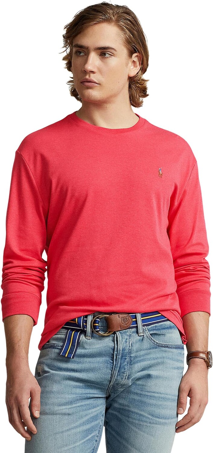 Классическая футболка Soft Touch с длинными рукавами Polo Ralph Lauren, цвет French Navy
Классическая футболка Soft Touch с длинными рукавами Polo Ralph Lauren, цвет French Navy