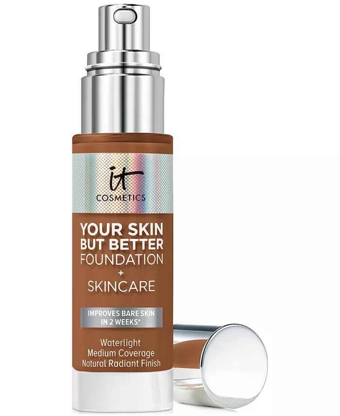 Тональный крем Your Skin But Better + уход за кожей, 1 унция It Cosmetics, цвет Rich Warm 52
Тональный крем Your Skin But Better + уход за кожей, 1 унция It Cosmetics, цвет Rich Warm 52