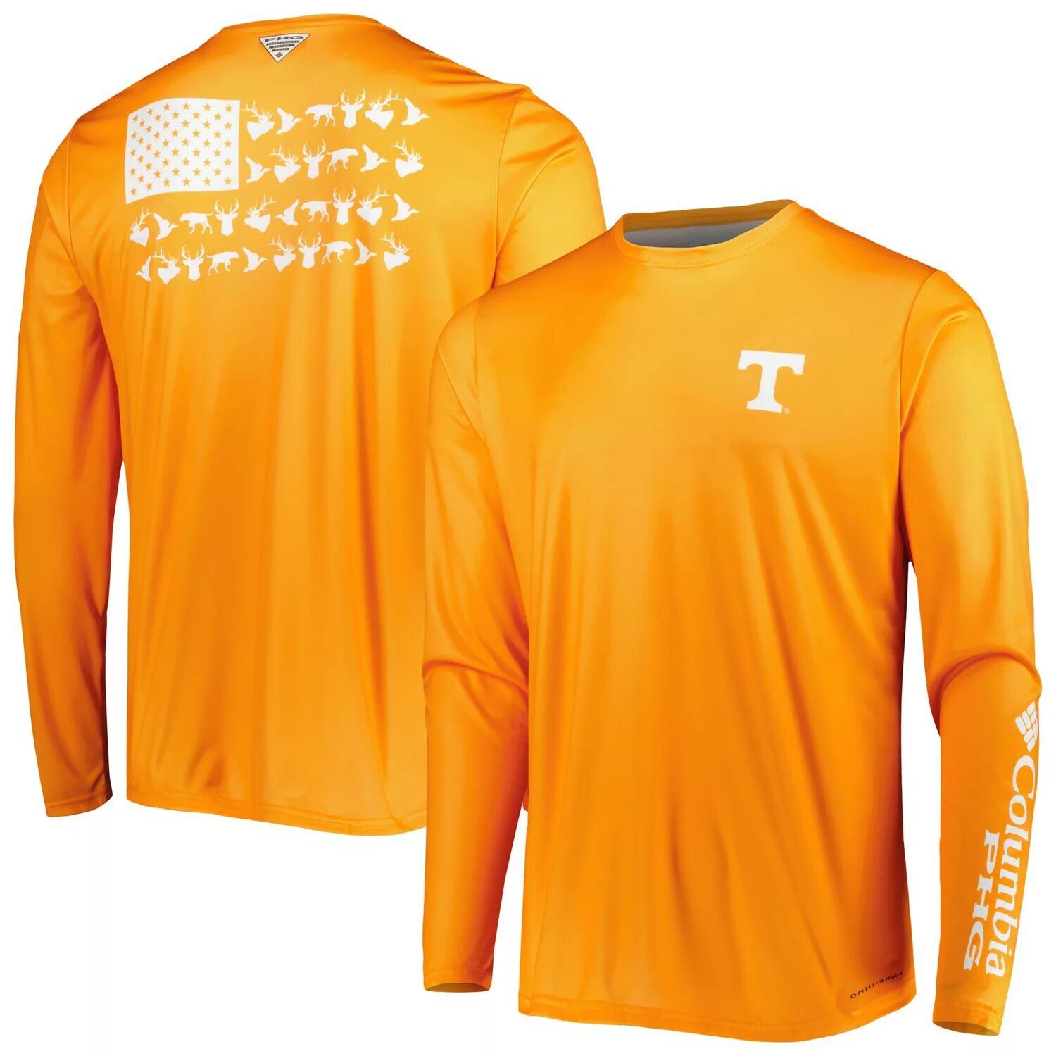 Мужская футболка Columbia Tennessee Orange Tennessee Volunteers Terminal Shot Omni-Shade Omni-Wick с длинным рукавом
Мужская футболка Columbia Tennessee Orange Tennessee Volunteers Terminal Shot Omni-Shade Omni-Wick с длинным рукавом