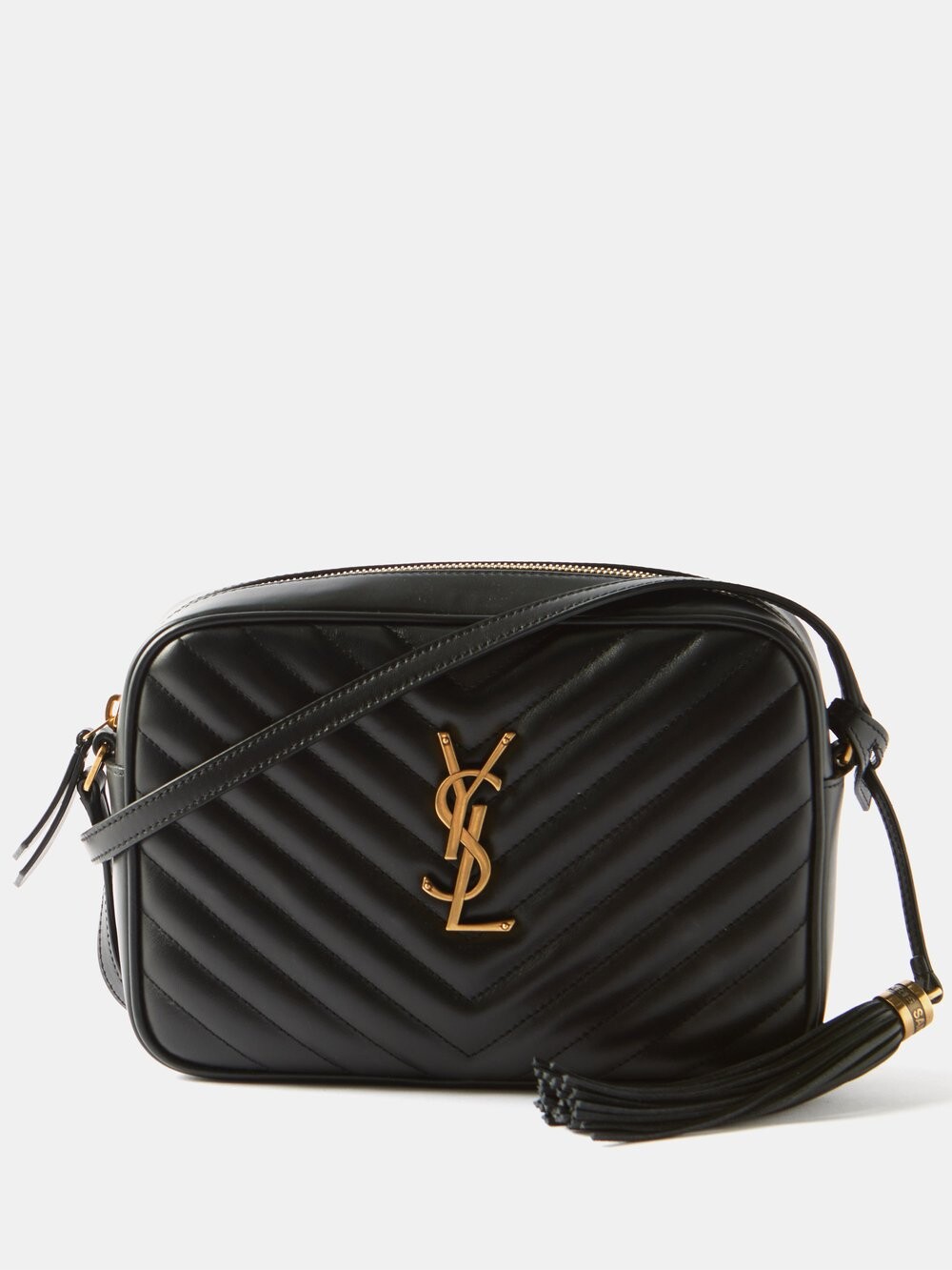 Стеганая кожаная сумка через плечо lou среднего размера с логотипом ysl Saint Laurent, черный
Стеганая кожаная сумка через плечо lou среднего размера с логотипом ysl Saint Laurent, черный