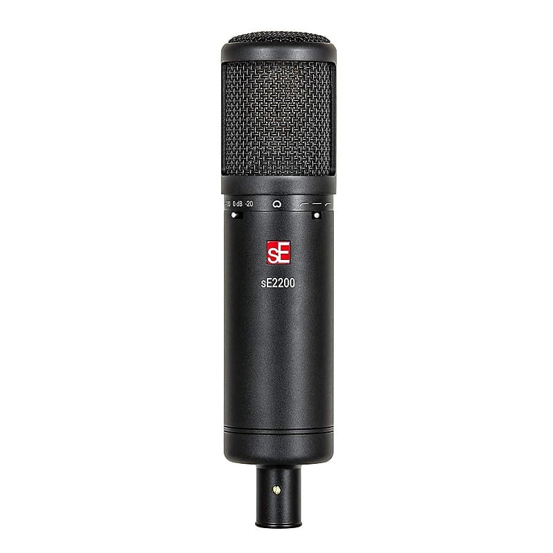 Конденсаторный микрофон sE Electronics sE2200 Large Diaphragm Cardioid Condenser Microphone
Конденсаторный микрофон sE Electronics sE2200 Large Diaphragm Cardioid Condenser Microphone