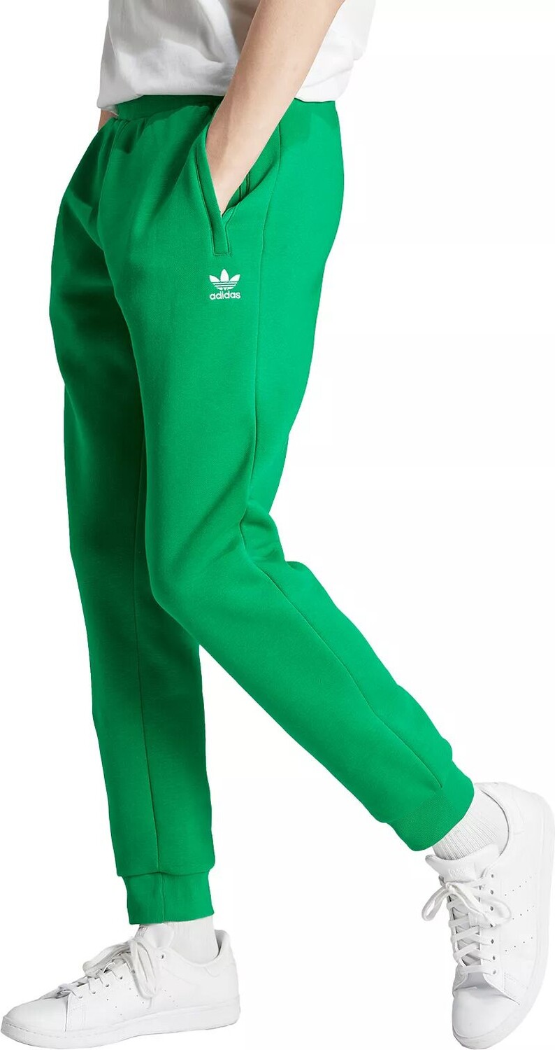 Мужские флисовые брюки с трилистником Adidas Originals Adicolor Essentials, зеленый
Мужские флисовые брюки с трилистником Adidas Originals Adicolor Essentials, зеленый