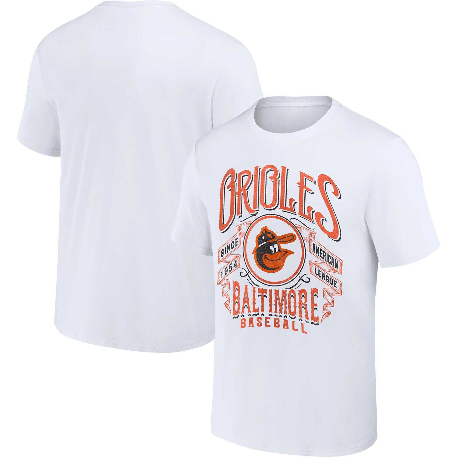 Мужская белая футболка с эффектом потертости Rock Baltimore Orioles из коллекции Darius Rucker от Fanatics
Мужская белая футболка с эффектом потертости Rock Baltimore Orioles из коллекции Darius Rucker от Fanatics