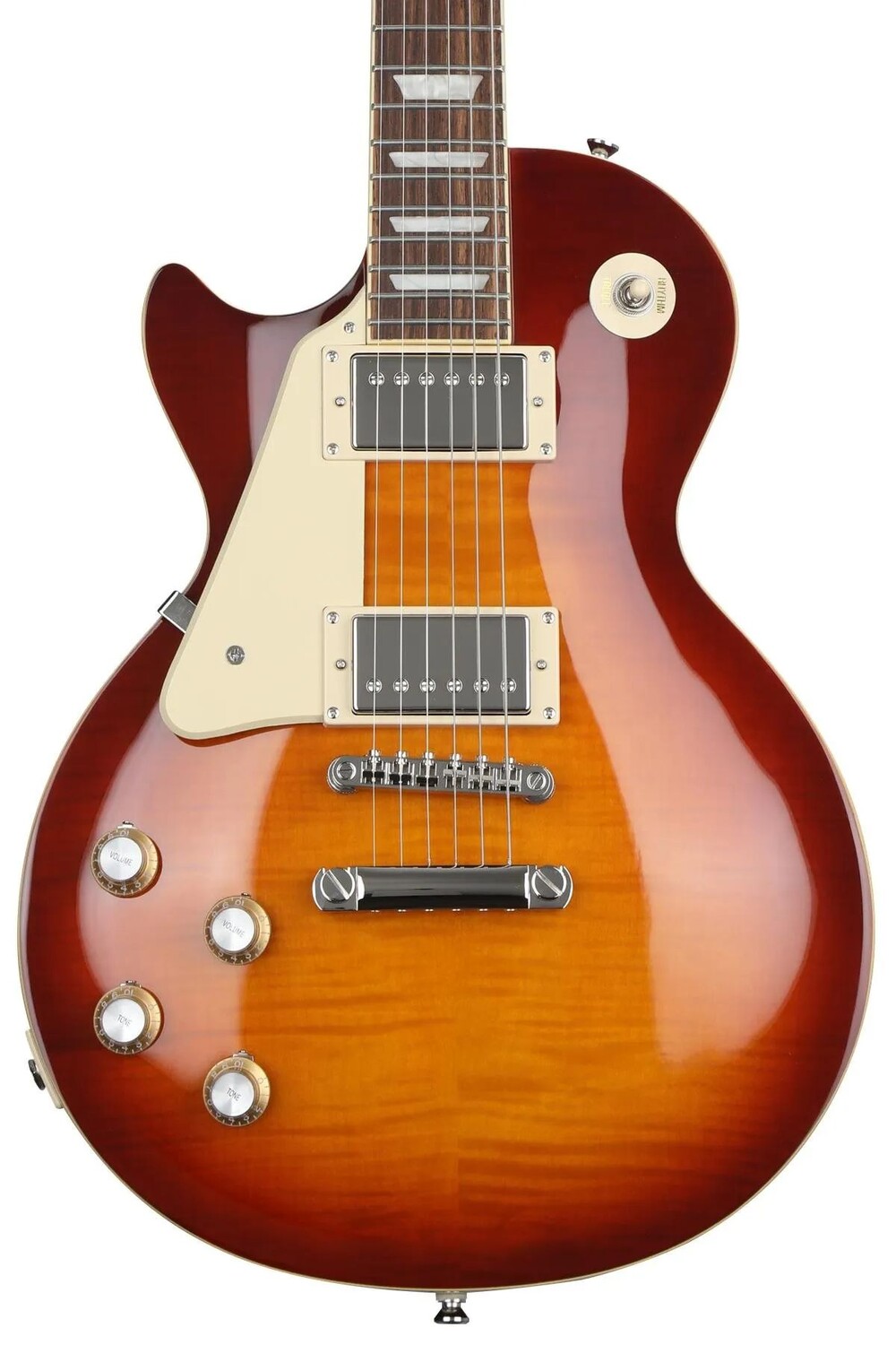 Epiphone Les Paul Standard левосторонняя электрогитара 60-х годов — холодный чай
Epiphone Les Paul Standard левосторонняя электрогитара 60-х годов — холодный чай