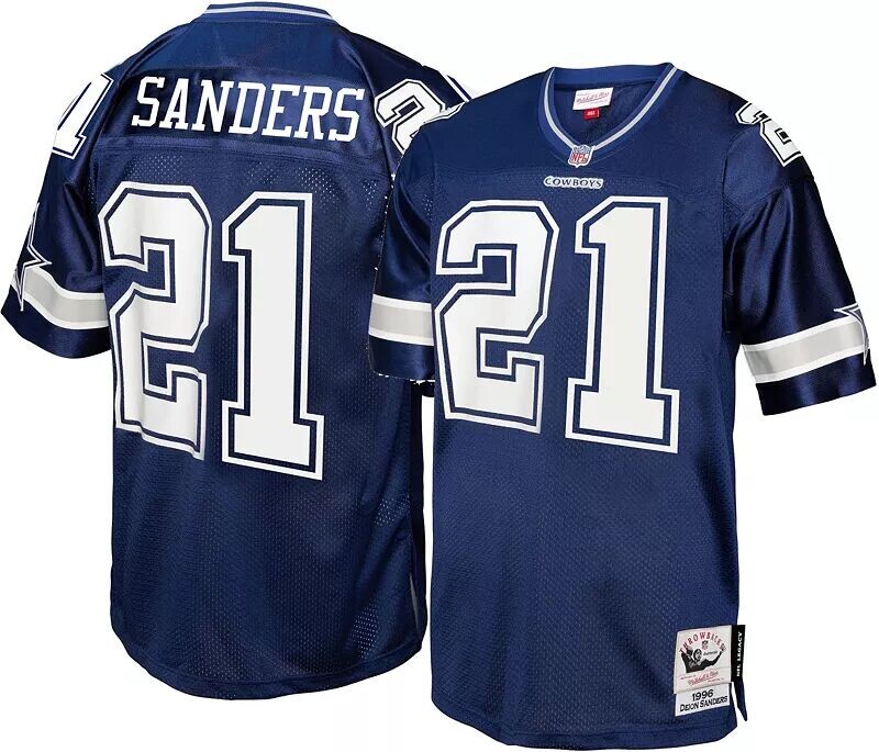 Мужское джерси Nike Dallas Cowboys Deion Sanders #21 Throwback темно-синего игрового цвета
Мужское джерси Nike Dallas Cowboys Deion Sanders #21 Throwback темно-синего игрового цвета