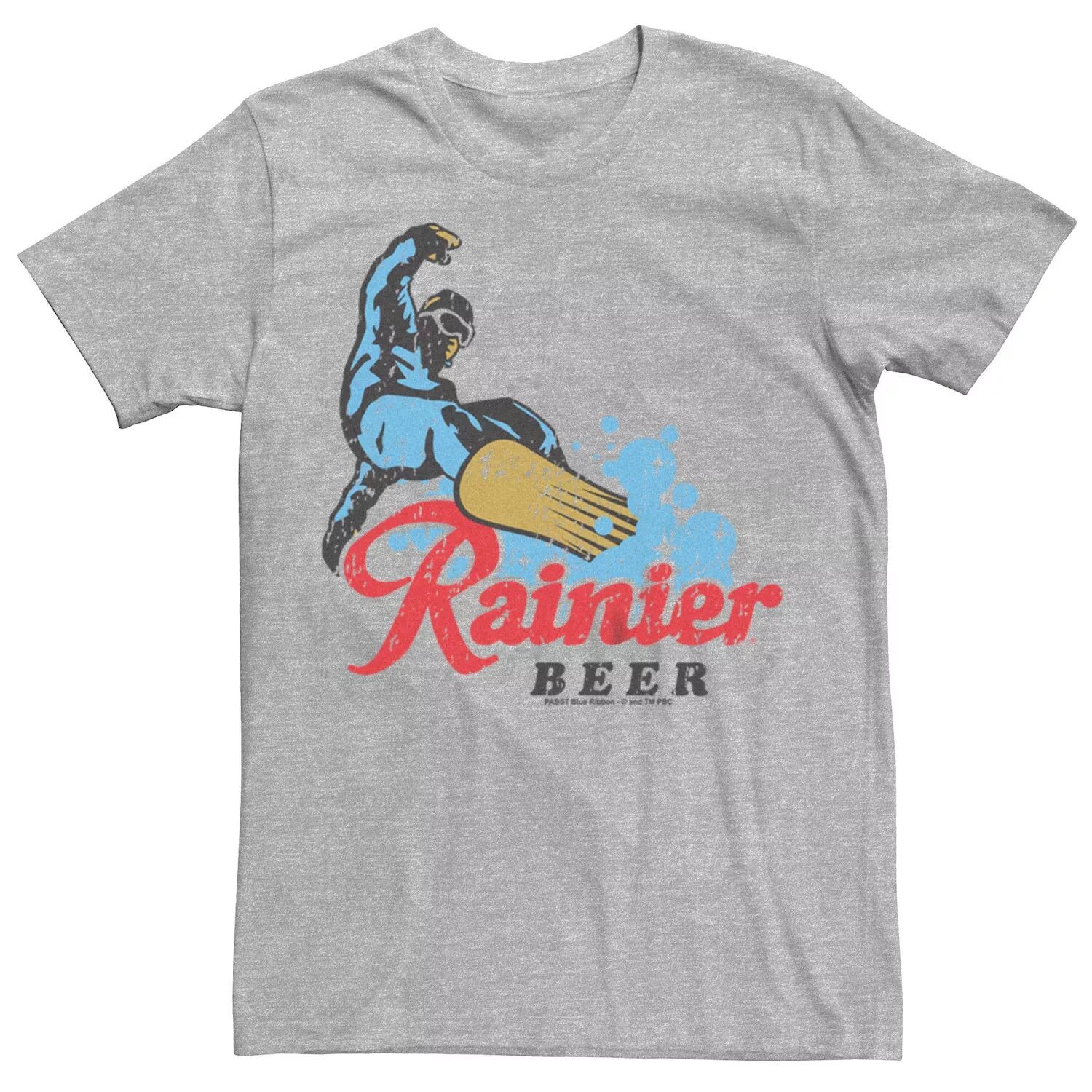 Мужская футболка с рисунком Pabst Rainier Beer Snowboarder Licensed Character
Мужская футболка с рисунком Pabst Rainier Beer Snowboarder Licensed Character