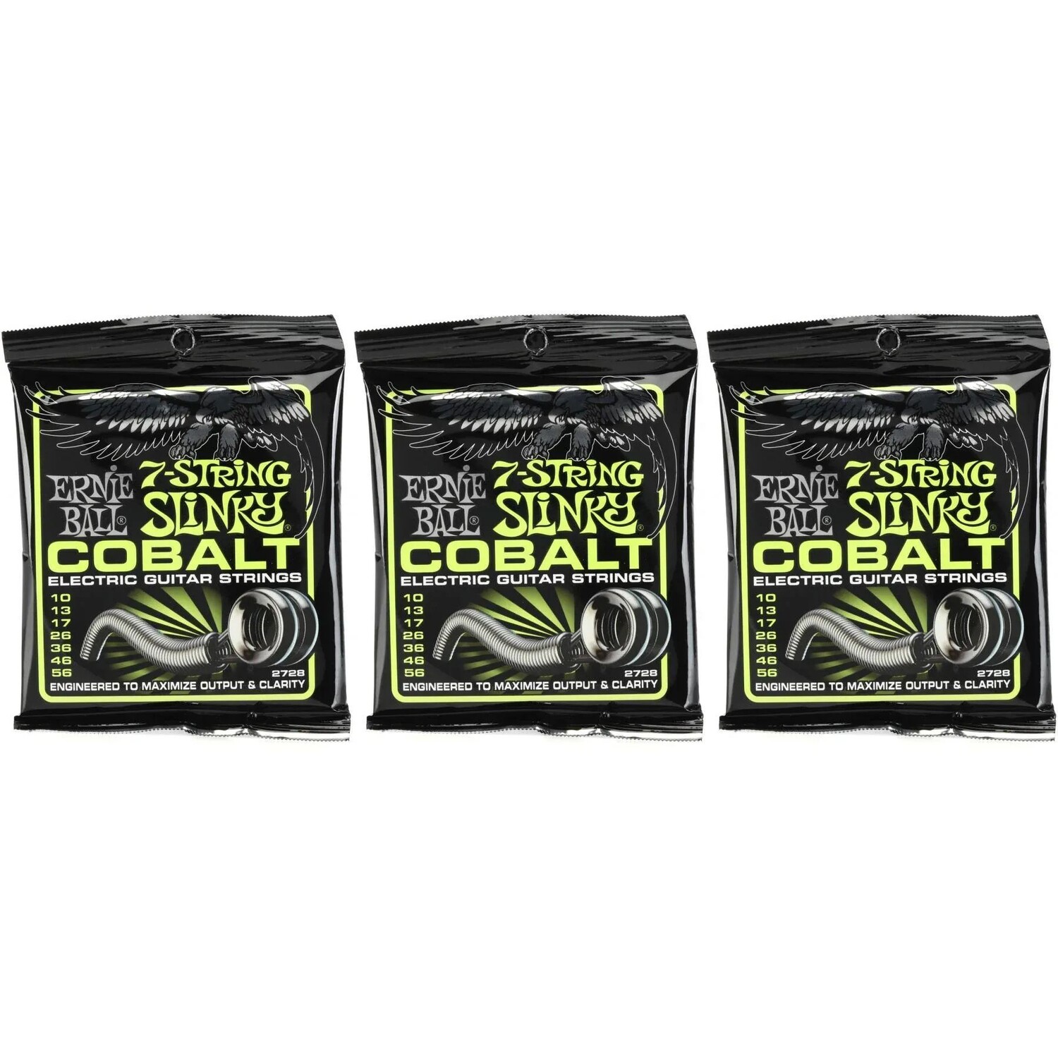 Струны для электрогитары Ernie Ball 2728 Regular Slinky Cobalt — .010-.056, 7 струн (3 шт.)
Струны для электрогитары Ernie Ball 2728 Regular Slinky Cobalt — .010-.056, 7 струн (3 шт.)