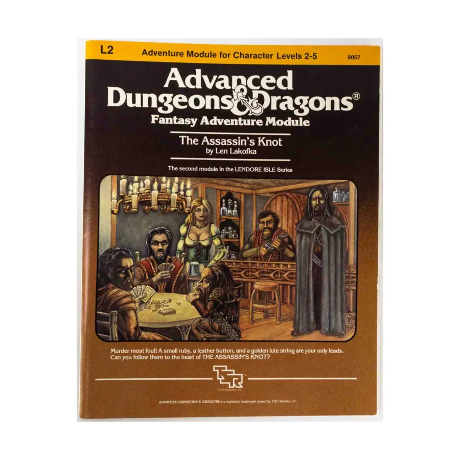 Модуль Assassin's Knot (3rd Printing), Advanced Dungeons & Dragons (1st Edition) - Modules & Adventures
Модуль Assassin's Knot (3rd Printing), Advanced Dungeons & Dragons (1st Edition) - Modules & Adventures