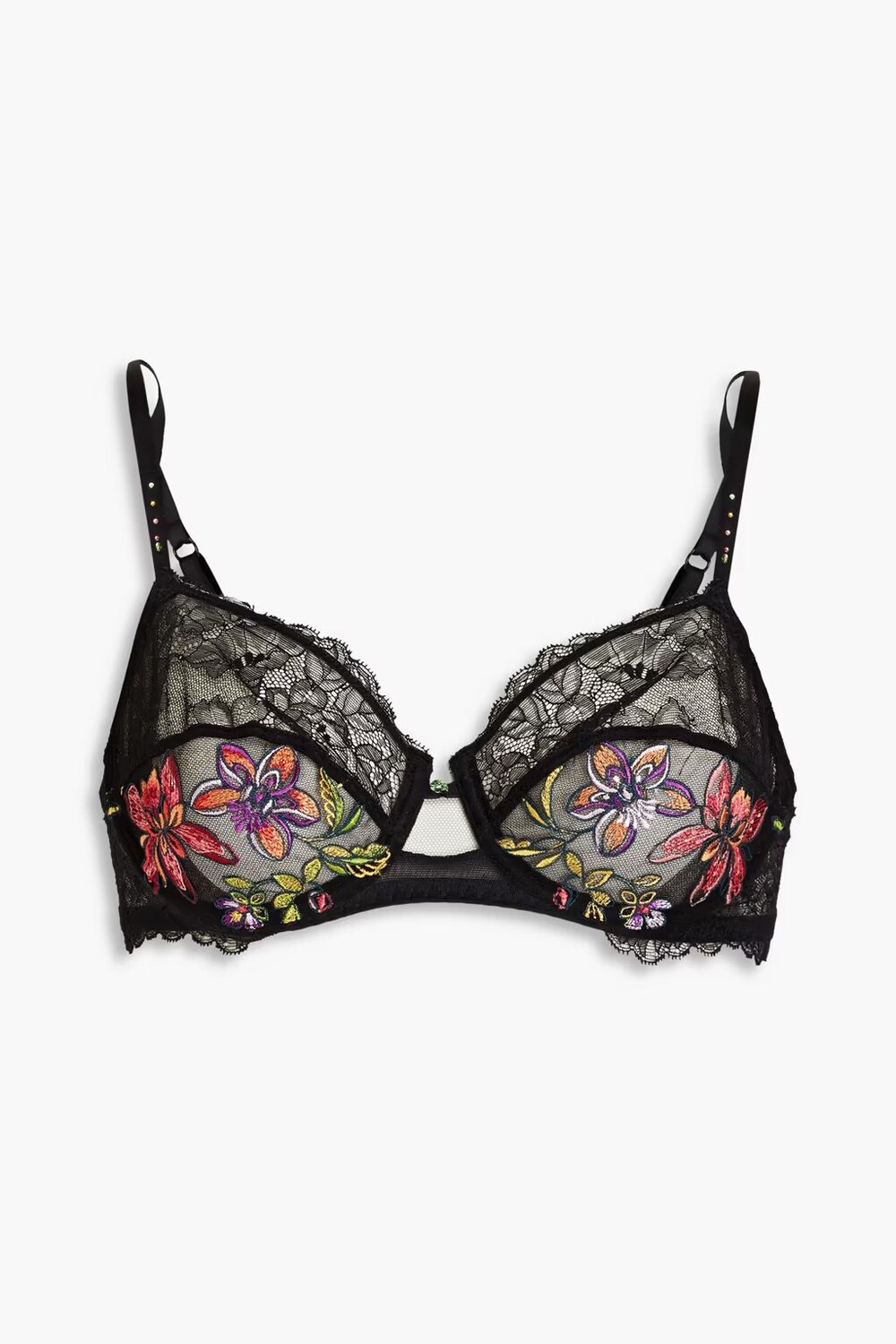 Бюстгальтер Fleurs De Nuit из эластичного тюля на косточках с вышивкой Lise Charmel, черный
Бюстгальтер Fleurs De Nuit из эластичного тюля на косточках с вышивкой Lise Charmel, черный