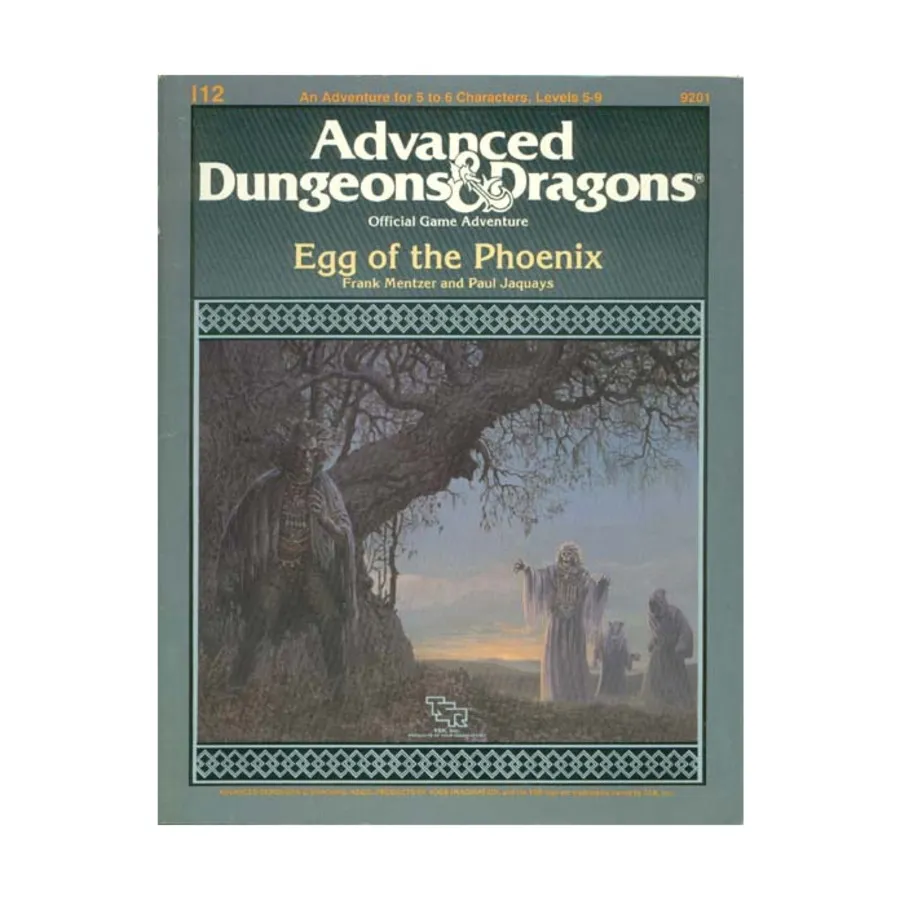 Модуль Egg of the Phoenix, Advanced Dungeons & Dragons (1st Edition) - Modules & Adventures - I Series
Модуль Egg of the Phoenix, Advanced Dungeons & Dragons (1st Edition) - Modules & Adventures - I Series