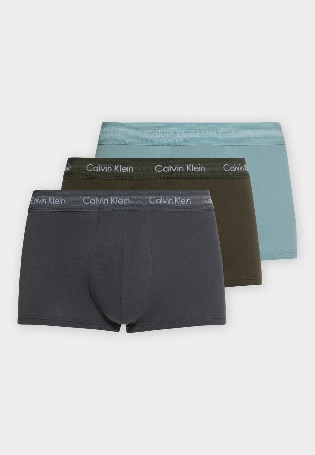 Трусики LOW RISE TRUNK 3 PACK Calvin Klein Underwear, цвет sleek grey/tourmaline/olive
Трусики LOW RISE TRUNK 3 PACK Calvin Klein Underwear, цвет sleek grey/tourmaline/olive