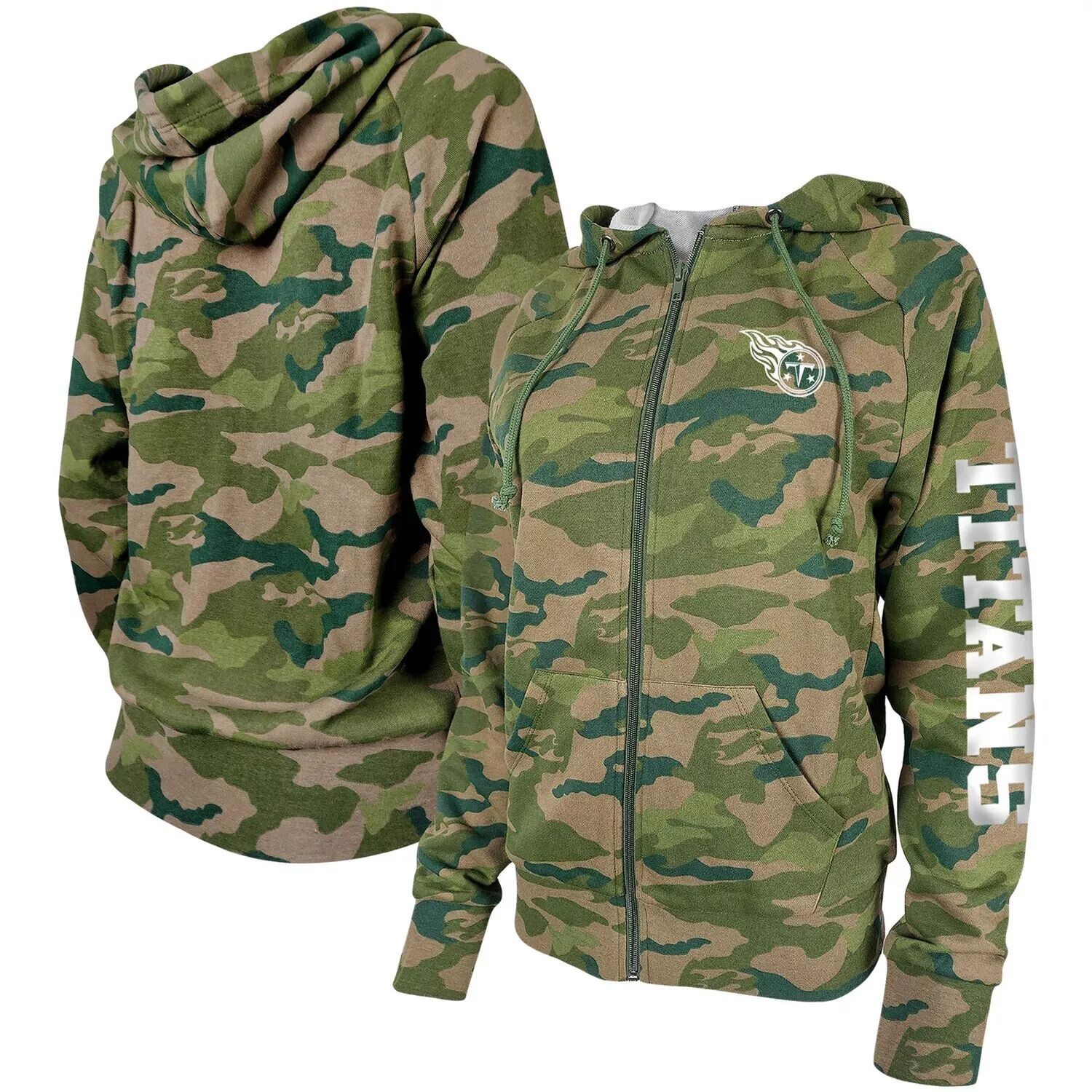 Женская толстовка с капюшоном New Era Camo Tennessee Titans с молнией во всю длину реглан New Era
Женская толстовка с капюшоном New Era Camo Tennessee Titans с молнией во всю длину реглан New Era