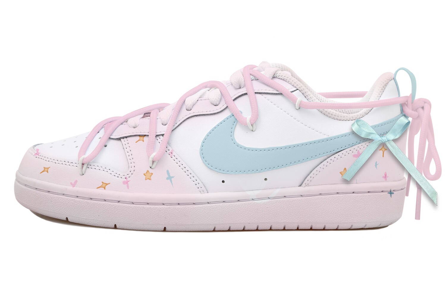Кроссовки Nike Court Borough 2 Skateboarding Shoes Women's Low-top White/pink, белый/розовый/голубой
Кроссовки Nike Court Borough 2 Skateboarding Shoes Women's Low-top White/pink, белый/розовый/голубой