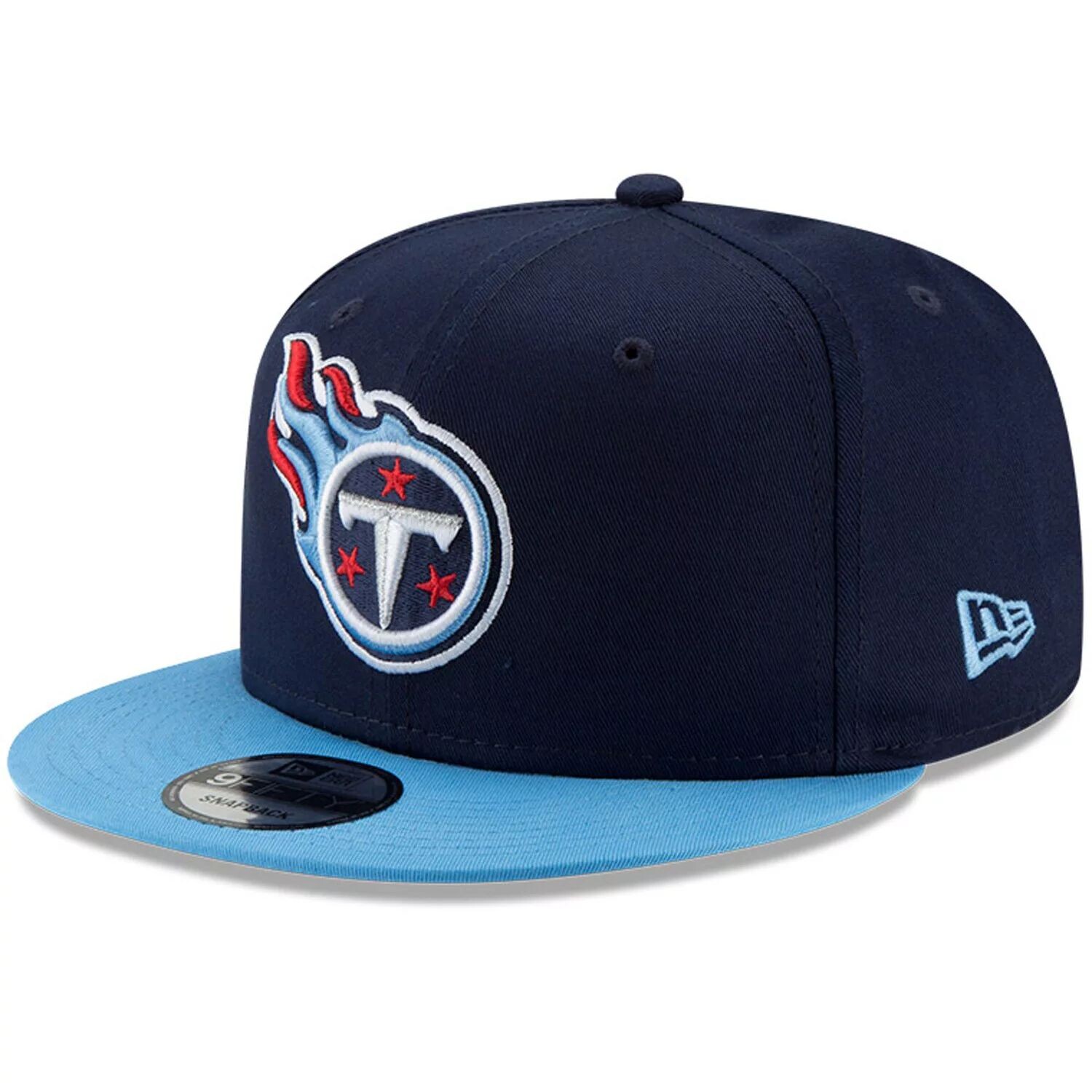 Мужская регулируемая шляпа Snapback New Era темно-синего/голубого цвета Tennessee Titans Basic 9FIFTY
Мужская регулируемая шляпа Snapback New Era темно-синего/голубого цвета Tennessee Titans Basic 9FIFTY